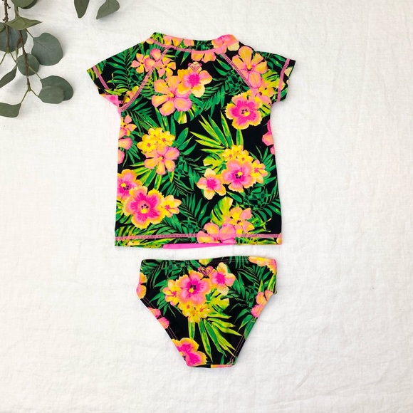 Roxy Tiles Rash Gard Set - Picture 3 of 10